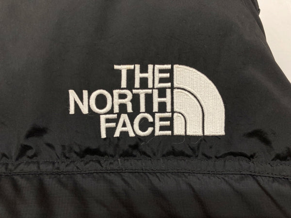 ザノースフェイス THE NORTH FACE NUPTSE DOWN VEST ヌプシ ダウンベスト ロゴ 刺繍 BLACK 黒 ND92232 XL ベスト ワンポイント ブラック 104MT-687