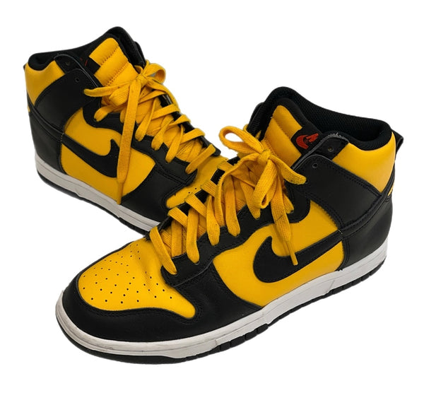 ナイキ NIKE DUNK HI RETRO ナイキ ダンク ハイ レトロ ユニバーシティゴールド DD1399-700 メンズ靴 スニーカー イエロー 26.5cm 101sh-2193