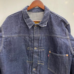 【曜日割引対象外】 ニートスタイル Neat Style KIWAMI WWII ”極み”大戦モデル 錆ボタン デニム ジャケット ブルー 46サイズ 201MT-4697 VB