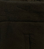 ヨウジ ヤマモト YOHJIYAMAMOTO BLACK Scandal BLACK 右前股マチスウェットパンツ 変形 黒 HC-P78-017 ボトムスその他 ブラック サイズ2 101MB-561