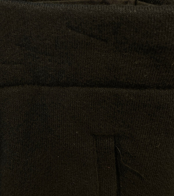ヨウジ ヤマモト YOHJIYAMAMOTO BLACK Scandal BLACK 右前股マチスウェットパンツ 変形 黒 HC-P78-017 ボトムスその他 ブラック サイズ2 101MB-561