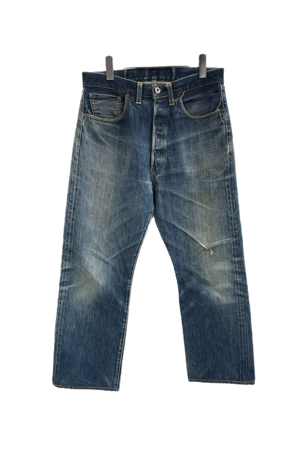 リーバイス Levi's 00s 00's S501XX 大戦モデル 1944年復刻 USA製 バレンシア ボタン裏555 2000年3月製造 W34×L36 44501-0022 0300 デニム ブルー 34 101MB-781