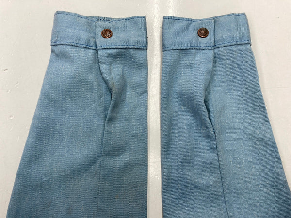 ヴィンテージ vintage 70s 70年代 SEARS コットン トラッカージャケット ワークジャケット 水色 ジャケット 無地 ブルー 104MT-1353