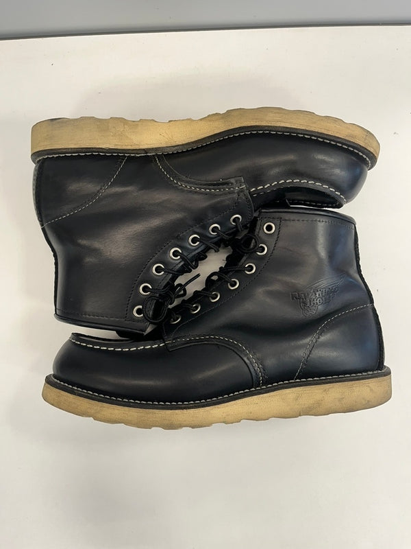 レッドウィング RED WING IRISH SETTER MOC TOE BOOTS アイリッシュセッター モックトゥ ブーツ 黒 8130 メンズ靴 ブーツ ワーク ブラック 8 1/2 101sh-2109