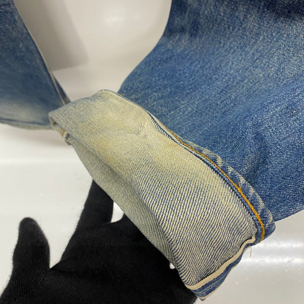 【曜日割引対象外】 リーバイス Levi's 70's 501 66後期 USA製 6刻印 デニム ブルー W33サイズ 201MB-1183 VB