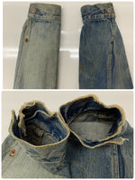 【曜日割引対象外】 リーバイス Levi's 50's 507XX 2nd 革パッチ 片面タブ VINTAGE デニム ジャケット 201MT-3011 VB