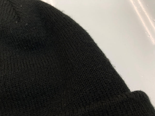 シュプリーム SUPREME 22AW S LOGO BEANIE ロゴ ビーニー New Era ツノ ニット帽 帽子 黒 帽子 メンズ帽子 ニット帽 ロゴ ブラック 104H-45