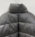 アフューグッドキッズ A FEW GOOD KIDS Logo Puffer Jacket フェイクレザー ダウンジャケット  ジャケット ブラック Mサイズ 201MT-2777