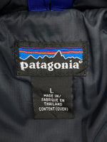 パタゴニア PATAGONIA PUFF JACKET パフ ジャケット ジップアップ アウトドア アウター 青 83990 ジャケット ロゴ ブルー Lサイズ 104MT-1406