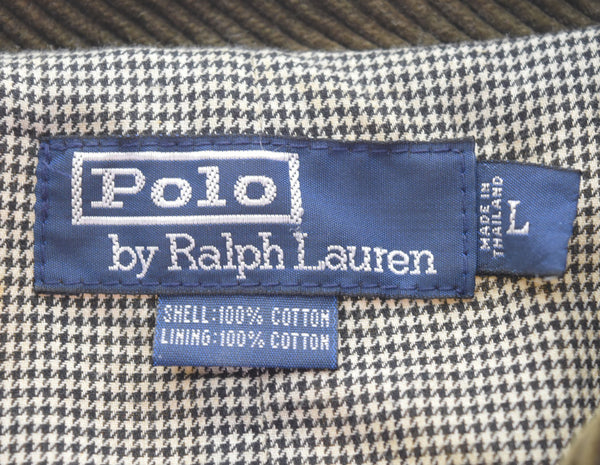 ラルフローレン RalphLauren 90s オイルドハンティングジャケット  ジャケット ベージュ Lサイズ 103MT-2561