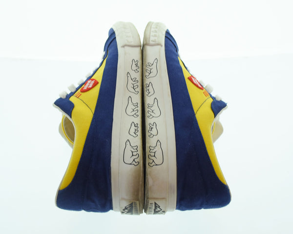 ヒューマンメイド HUMAN MADE アスレチックシューズ CANVAS SNEAKER キャンバススニーカー ネイビー メンズ靴 スニーカー ネイビー 9 103S-921