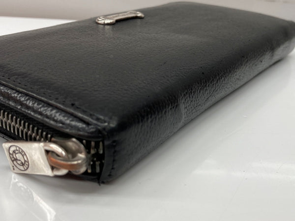 ロンワンズ LONE ONES ZIPPER LONG WALLET ジッパー ロング ウォレット ラウンドジップ 長財布 黒 財布・ケース メンズ財布 ロゴ ブラック 104W-27