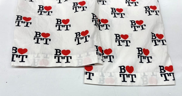 ボット BoTT ユニセックス LOVE BOTT Pajama パジャマパンツ アイラブ I♡NY オマージュ ロゴ プリント トレンド Y2K WHITE ホワイト系 白 231BoTT08 ボトムスその他 総柄 ホワイト Lサイズ 104LB-47