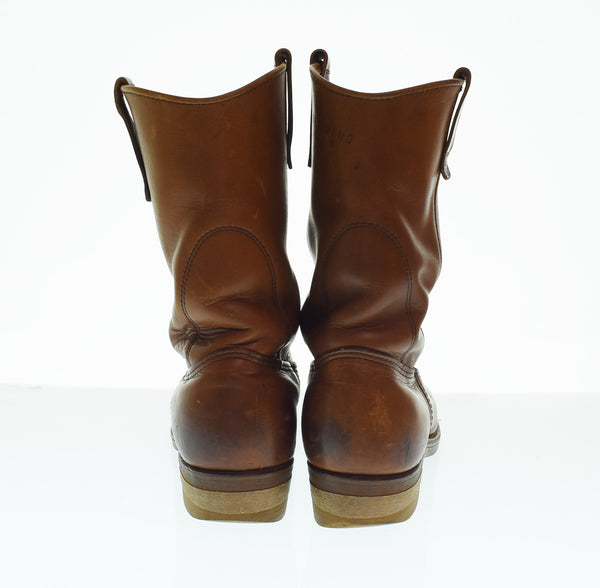 レッドウィング RED WING PECOS  ペコス ウエスタン BOOTS ブーツ 90's 90年代 羽タグ メンズ靴 ブーツ ワーク ブラウン 7 103S-1240