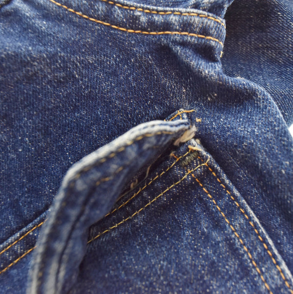 リーバイス Levi's 507XX 2nd 革パッチ ボタン裏17 両面タブ デニムジャケット 青 ジャケット ブルー 103MT-2177