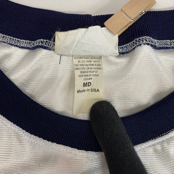 【曜日割引対象外】 ヴィンテージ vintage 90's Suicidal Tendencies バスケットジャージ ゲームシャツ USA製 ノースリーブ ホワイト Mサイズ 201MT-4409 VB