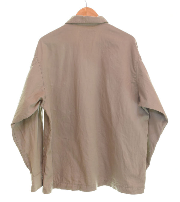 ダブルタップス WTAPS 21AW BUDS LS COTTON SERGE バッツ ロングスリーブ シャツ コットン コヨーテブラウン ミリタリー 212BRDT-SHM02 2 ジャケット カーキ 103MT-2502
