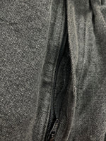 ミッタン MITTAN 亜麻苧麻ロング リネン ラミー ジップフライ ズボン 灰 無地 ボトムスその他 グレー サイズ 1 104MB-386