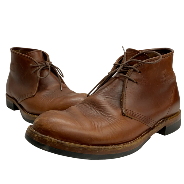 【曜日割引対象外】 ダナー Danner ANTIGO アンティゴ チャッカーブーツ マウンテンブーツ USA製 9 1/2 メンズ靴 ブーツ チャッカ ブラウン 27.5cmサイズ 201-shoes1457 VB