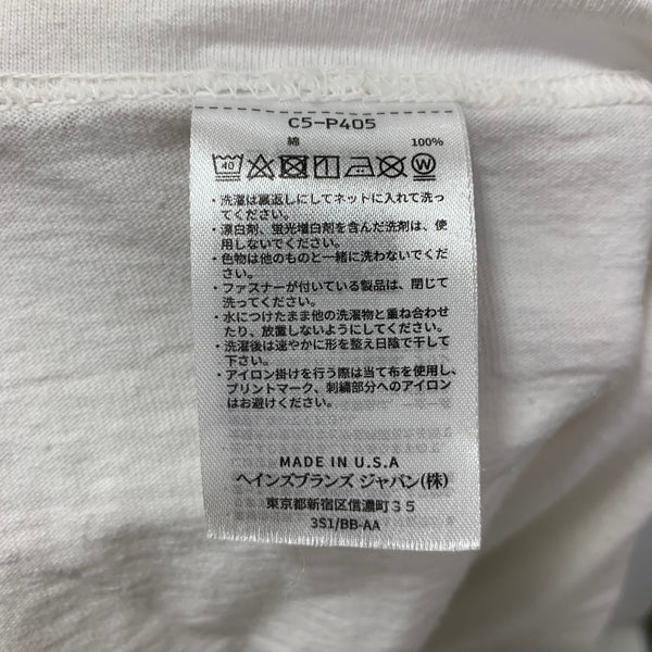 チャンピオン Champion スタンダードカリフォルニア Standard California コラボ C5-P405 半袖カットソー ホワイト XLサイズ 201MT-4450