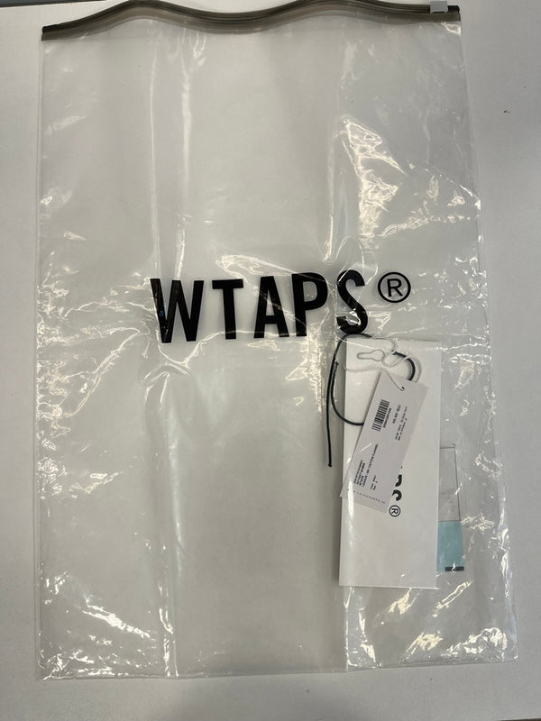 ダブルタップス WTAPS LEAGUE SS COTTON FLANNEL ロゴ刺繍 ベースボール プルオーバー シャツ  221TQDT-SHM06 サイズ2 半袖シャツ グレー 101MT-4465