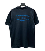 ヴィンテージ vintage 90s 90年代 Lucasfilm ルーカスフィルム THX 企業T ムービーT Stedman USA製 両面 黒 Tシャツ プリント ブラック Lサイズ 104MT-1613