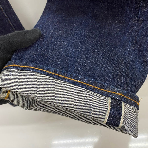 【曜日割引対象外】 リーバイス Levi's 90's 201XX バレンシア 復刻 USA製 シンチバック デニム ブルー W33 L36サイズ 201MB-867 VB