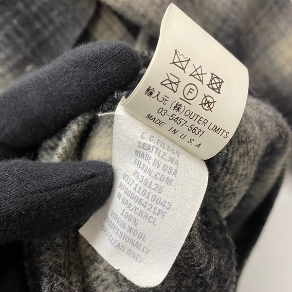 【曜日割引対象外】 フィルソン FILSON USA製 マッキーノクルーザージャケット オンブレ 8035-45-00006 ジャケット ブラック Mサイズ 201MT-4351 VB