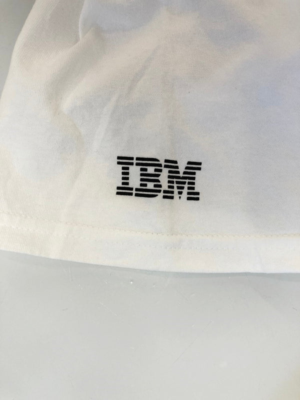 US US古着 企業Tシャツ IBM Tivoli software 白 半袖 gildan Tシャツ プリント ホワイト Lサイズ 101MT-2594