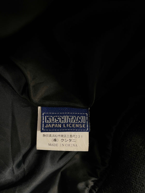 クシタニ KUSHITANI RACING SPEC レーシングスペック 本革 レザージャケット 刺繍 ワッペン ロゴ バイク バイカー KU-298 ジャケット ブラック Lサイズ 101MT-5387