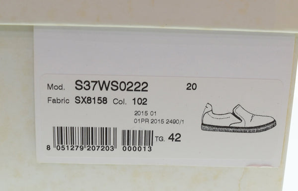 メゾン マルジェラ Maison Margiela 15ss Maison Martin Margiela スリッポン シューズ スウェード レザー メゾン マルタン マルジェラ メンズ靴 スリッポン ホワイト 42 26cm 103S-1364