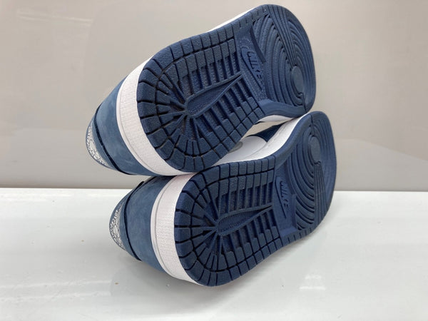 ナイキ NIKE 19年製 SB AIR JORDAN 1 LOW QS MIDNIGHT NAVY エア ジョーダン ロー ミッドナイト ネイビー AJ1 白 紺 CJ7891-400 メンズ靴 スニーカー ネイビー 25.5cm 104S-1028