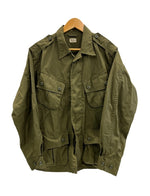 バズリクソンズ BUZZ RICKSON'S COAT, MAN'S COMBAT TROPICAL  ジャングルファティーグ BR12247 長袖シャツ カーキ Mサイズ 101MT-5192