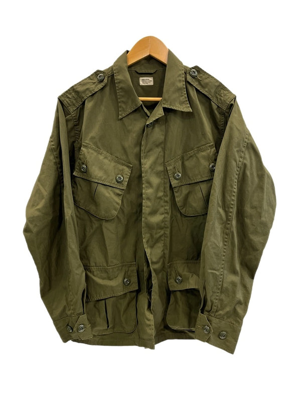 バズリクソンズ BUZZ RICKSON'S COAT, MAN'S COMBAT TROPICAL  ジャングルファティーグ BR12247 長袖シャツ カーキ Mサイズ 101MT-5192