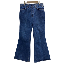 【曜日割引対象外】 リーバイス Levi's 70's 684 W34 フレア ブーツカット デニム ブルー 201MB-1211