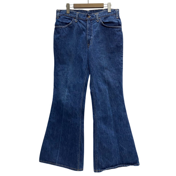 【曜日割引対象外】 リーバイス Levi's 70's 684 W34 フレア ブーツカット デニム ブルー 201MB-1211