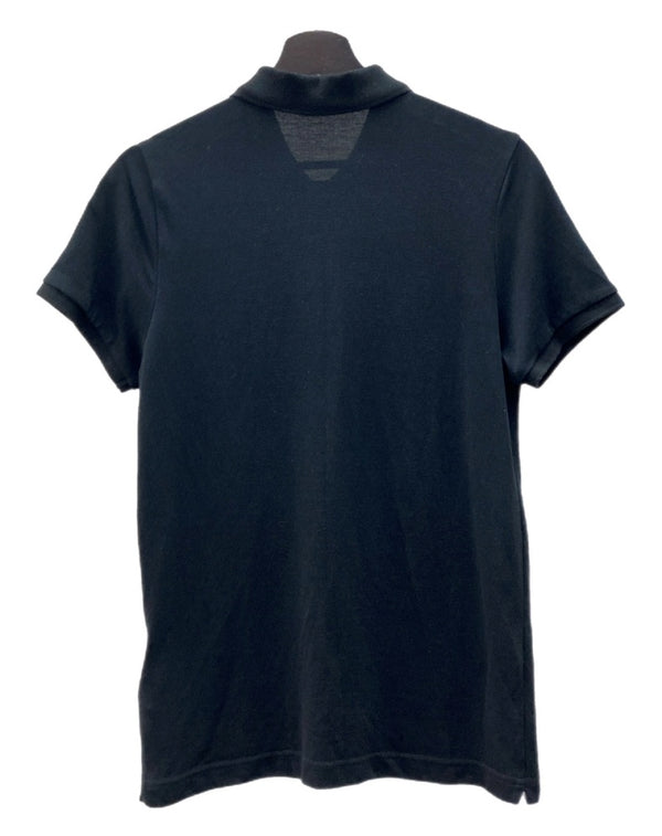 モンクレール MONCLER MAGLIA POLO MANICA CORTA マグリア ポロ マニカ コルタ ポロシャツ 半袖 ワッペン 刺繍 黒 D20918304200 84556 半袖ポロシャツ ロゴ ブラック Sサイズ 104MT-1645