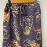 カネコイサオ kaneko isao ワンダフルワールド かごブーケ柄 チュールスカート スカート パープル 201LB-104