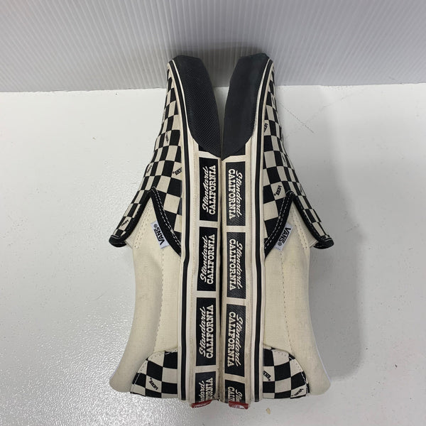 ヴァンズ Vans スタンダードカリフォルニア STANDARD CALIFORNIA コラボ 20th スリッポン 633661-0001 メンズ靴 スニーカー ホワイト 27.5cmサイズ 201-shoes1381