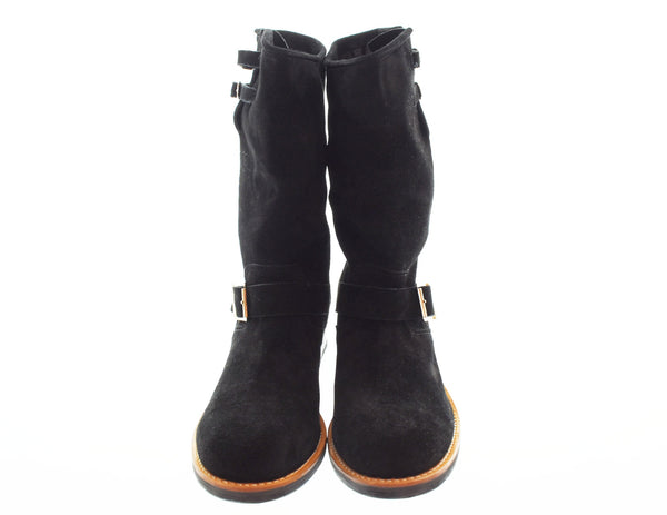 ルードギャラリー RUDE GALLERY BLACK REBEL LEATHER ENGINEER BOOTS エンジニア ブーツ 黒 BR0165-3 メンズ靴 ブーツ エンジニア ブラック M 103S-835