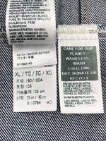 リーバイス Levi's levi's premium リーバイス プレミアム TYPE I TRUCKER トラッカージャケット 紺 ジャケット 無地 ネイビー XLサイズ 104MT-2205