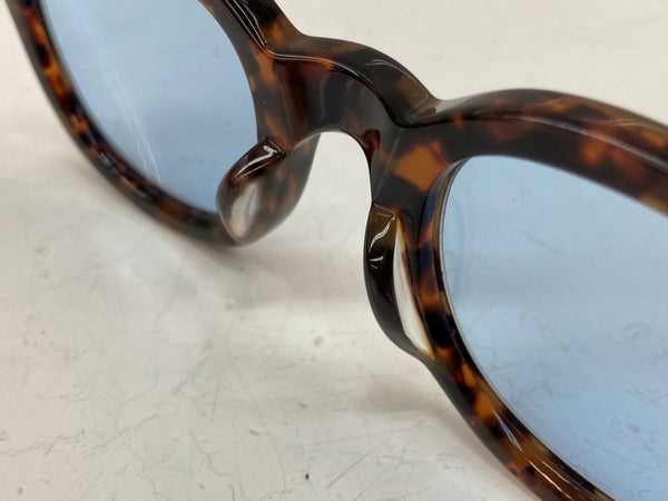 ジュリアスタートオプティカル JULIUS TART OPTICAL FDR エフディーアール スリードット 極太 アイウェア 眼鏡 茶 PL-105 眼鏡・サングラス サングラス べっ甲柄 ブラウン 104G-23