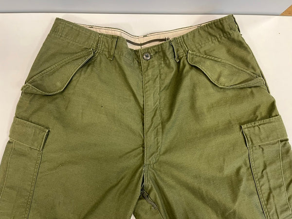 ミリタリー Military Vintage ヴィンテージ 70s US ARMY M-65 M65 フィールドパンツ ミリタリーパンツ カーゴパンツ カーキ LARGE-REGULAR 101MB-695
