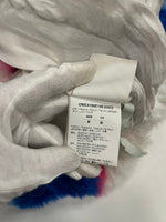 オフホワイト OFF-WHITE 19AW Fake Fur Zip Anorak フェイクファージップアノラック グラデーションフェイクファージップジャケット OMEA186E19E20002 ジャケット マルチカラー Mサイズ 101MT-5434