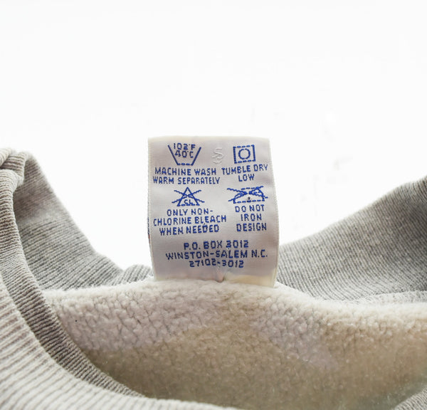 チャンピオン Champion 90年代 90s REVERSE WEAVE リバースウィーブ 刺繍 タグ made in USA 90's スクリプト ロゴ ダブルリブ XXL スウェット グレー 103MT-3268