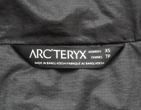 アークテリクス ARC'TERYX アトムLT フーディー Atom Lt Hoody ジャケット 黒 14660-90492-03 ジャケット ブラック SSサイズ 103LT-143