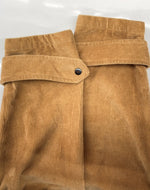 ラルフローレン RalphLauren CORDUROY COAT コーデュロイ コート カバーオール ダブルジップ ロング アウター ジャケット キャメル 茶 コート 無地 ベージュ Lサイズ 104MT-1730