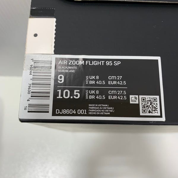 ナイキ NIKE Supremeコラボ Air Zoom Flight 95 SP DJ8604-001 メンズ靴 スニーカー ブラック 27cmサイズ 201-shoes1528