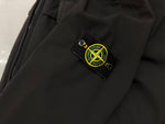 ストーンアイランド STONE ISLAND SOFT SHELL-R ソフトシェル Primaloft プリマロフト 中綿 ナイロン ブルゾン ダブルジップ フーディー 黒 ジャケット ロゴ ブラック Mサイズ 104MT-726