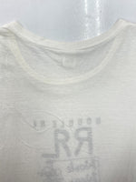 ダブルアールエル RRL 90s WORK WEAR T-SHIRT ワーク ウェア Tシャツ 半袖 USA製 プリント Ralph Lauren 白 Tシャツ ロゴ ホワイト XLサイズ 104MT-1516
